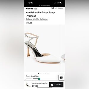 Wedding Heels Badgley Mischka Ivory Heels